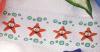 Схема вышивания крестом - Полотенце с морскими звездами