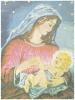 Схема вышивания бисером - Святая Мария