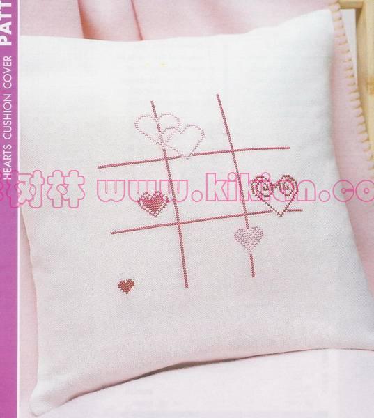 Схема вышивания крестом - Подушка